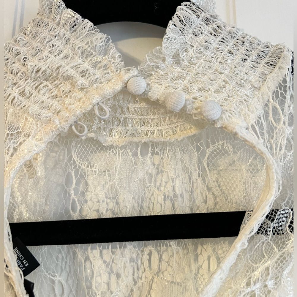 Vero Moda Lace High Neck Top - Picture 4 of 10